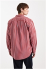 Рубашка в полоску свободного кроя артикул 151338423