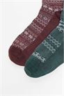 Набор из 2 пар носков с узором «фэйр-айл» артикул 150078955