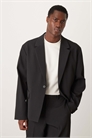 Костюмный пиджак прямого кроя из рибана артикул 148608754