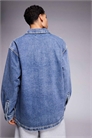 Джинсовая рубашка Super QT артикул 154585962