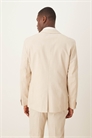 Пиджак строгого кроя с эффектом льна артикул 140986710