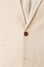 Пиджак строгого кроя с эффектом льна артикул 140986710