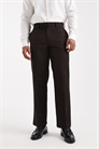 Брюки с прямыми брючинами артикул 143439124