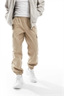 Джоггеры Vip из твила цвета карго, бежевые артикул 136754857
