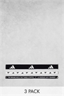 Набор из 3 эластичных повязок на голову adidas Training артикул 133491396