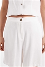 Шорты с эффектом льна, скроенные по фигуре co-ord артикул 154693190