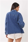 Куртки-боксеры из денима артикул 154746610