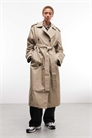 Тренч большого размера артикул 154840090