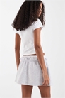 Шорт-юбка из трикотажа с кружевной отделкой артикул 154140278