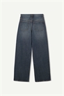 Джинсы с широкими брючинами артикул 149784566