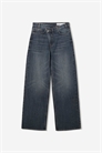 Джинсы с широкими брючинами артикул 149784566