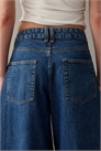 Джинсы с высокой талией и расклешенными брючинами артикул 149547930