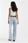 Джинсы свободного кроя с низкой посадкой артикул 153754675