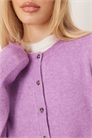 Кардиган с круглым вырезом из шерсти артикул 151095058