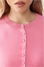 Кардиган с круглым вырезом артикул 151058165