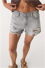 Шорты из рваного денима D75 артикул 149595813