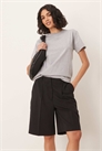 Шорты с заутюженными складками спереди артикул 141662718