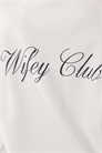 Свитшот-поло с надписью «Wifey Club» на спине артикул 155035192