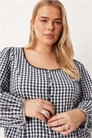 Блузка Edie с рукавами-балонами артикул 150324783