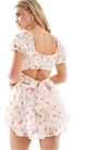 Нежный шифоновый мини-комбинезон артикул 141496194