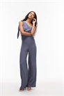 Комбинезон с драпировкой на одном плече артикул 142740084