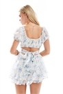 Нежный шифоновый мини-комбинезон артикул 142200888