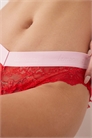 Бразильские трусики с фирменным кружевом артикул 153724363