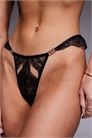 Стринги «танга» Dani с ремешками и вырезами, украшенные металлическими элементами артикул 151053077
