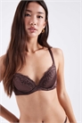 Бюстгальтер с глубоким вырезом и эффектом пуш-ап «Origins» с блестящей отделкой артикул 151262505