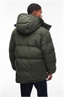 Водоотталкивающая куртка-пуховик из брента со съемным капюшоном артикул 148713552