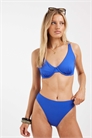 Топ бикини с косточками и ребристой отделкой co-ord артикул 155638055