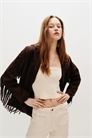 Блейзер с бахромой артикул 1298336003