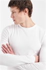 Футболка с длинным рукавом и облегающим кроем Essentials артикул 152634131