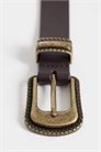 Западный узкий ремень с пряжкой цвета старого золота артикул 154079638