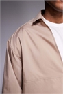 Рубашка свободного кроя из поплина артикул 151639682