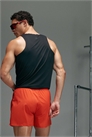 Шорты для бега премиум-класса шириной 3 дюйма с тканым верхом, карманами на молнии и термопроклеенным низом артикул 152122725