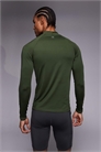 Футболка с высоким воротником и длинными рукавами для тренировок, с эффектом быстрого высыхания и облегающим кроем артикул 151779181