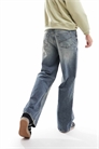 X008 — джинсы средней посадки с расклешенным кроем артикул 132382971