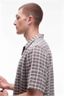 Рубашка с коротким рукавом в клетку «Сэнди» артикул 150230659