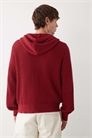 Трикотажная толстовка прямого кроя с капюшоном артикул 143022882