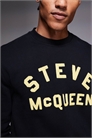 Свитшот с логотипом Стива Маккуина, выполненным цепным швом артикул 154707820