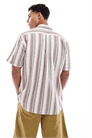 Рубашка с полосками Lipton с короткими рукавами артикул 146695233