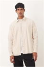 Расслабленная рубашка Sealane цвета экрю - БЕЖЕВЫЙ артикул 150171276