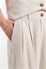 Брюки с широкими брючинами из ткани с эффектом льна co-ord артикул 154693207