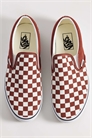 Кроссовки-слипоны с шахматным узором артикул 153721225