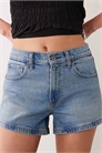 Шорты «Curve Love» с высокой талией из джинсовой ткани в стиле 90-х артикул 155637661