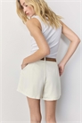Шорты с поясом свободного кроя артикул 156249861