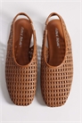 Балетки с открытой пяткой и плетеным узором в стиле «Spice» артикул 153891277