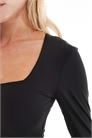 Боди с длинными рукавами и квадратным вырезом артикул 147766003