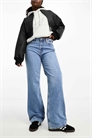 Джинсы «папа» с широкими брючинами в стиле «песочные часы» артикул 124596962